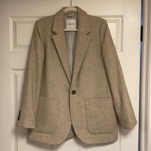 Madewell Wool Blend Blazer